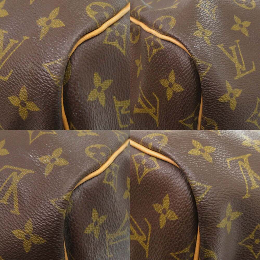 LOUIS VUITTON Authentic Brown Monogram Boston Bag - Picture 4 of 10